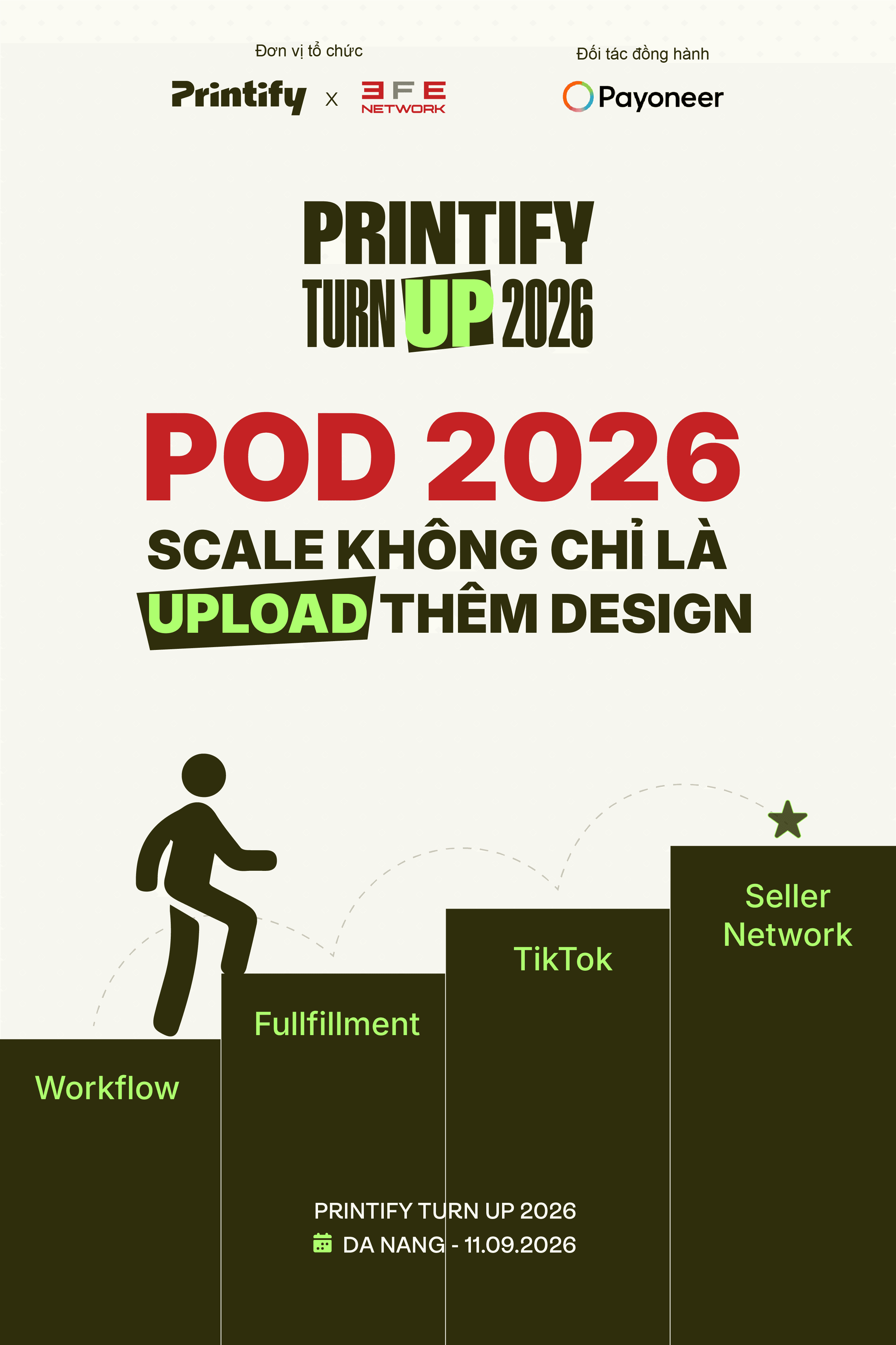 PRINTIFY TURN UP 2026 CHÍNH THỨC ĐẾN ĐÀ NẴNG